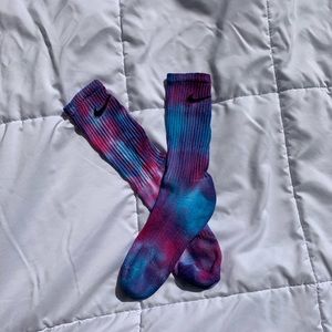 tie dyed nike socks!